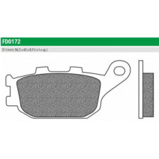 FD0172TS Тормозные колодки для HONDA, KAWASAKI, SUZUKI, TRIUMPH, YAMAHA. (FDB754ST) NEWFREN