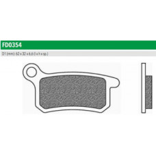 FD0354SD Тормозные колодки дисковые мото OFFROAD DIRT SINTER (FDB2157SG) NEWFREN