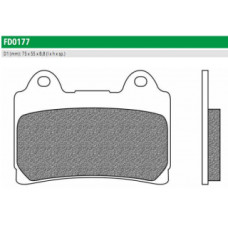 FD0177BT Тормозные колодки для YAMAHA FJ, FZR, XJ, XVZ (FDB662P) NEWFREN