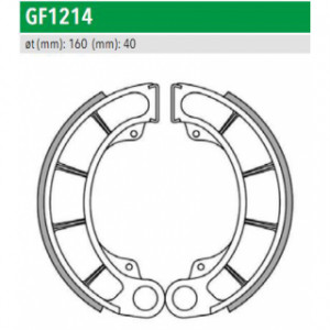 GF1214 Тормозные колодки барабанные мото (FSB711) NEWFREN
