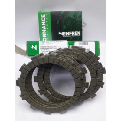 F1502R Комплект фрикционных дисков сцепления мото (FCD0501/1) NEWFREN