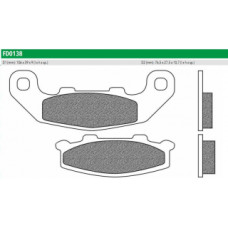 FD0138BT Тормозные колодки для KAWASAKI, SUZUKI (FDB508P) NEWFREN