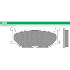 FD0183BT Тормозные колодки для YAMAHA XJ, XVS, XV (FDB781P) NEWFREN