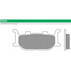 FD0205TS Тормозные колодки дисковые мото ROAD TOURING SINTERED (FDB2003ST) NEWFREN