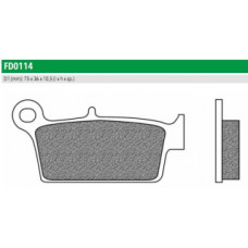 FD0114X01 Тормозные колодки для HONDA, KAWASAKI,  SUZUKI, YAMAHA (FDB539SG) NEWFREN