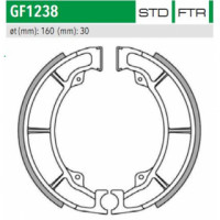 GF1238FTR Тормозные колодки барабанные мото влагостойкие (FSB718) NEWFREN