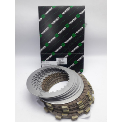 F2647AC Комплект дисков сцепления мото (фрикционные + металлические) (FCS0144/2) NEWFREN