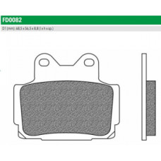 FD0082BT Тормозные колодки для YAMAHA FZ, RD, YAMAHA TZR (FDB386)