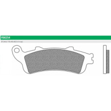 FD0254TS Тормозные колодки дисковые мото ROAD TOURING SINTERED (FDB2098ST) NEWFREN