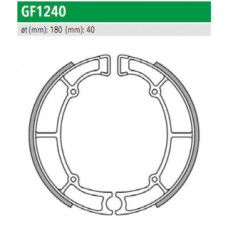 GF1240 Тормозные колодки барабанные мото (FSB719) NEWFREN