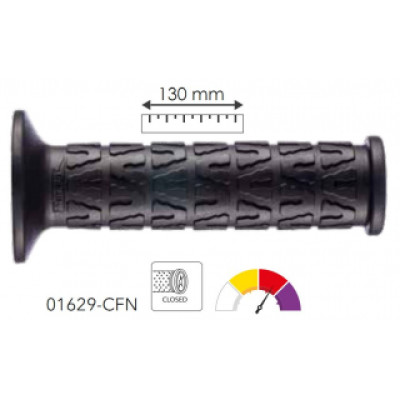 01629-CFN грипсы 2шт PAIR OF GRIPS ROAD VEGA 85-BLACK Ariete