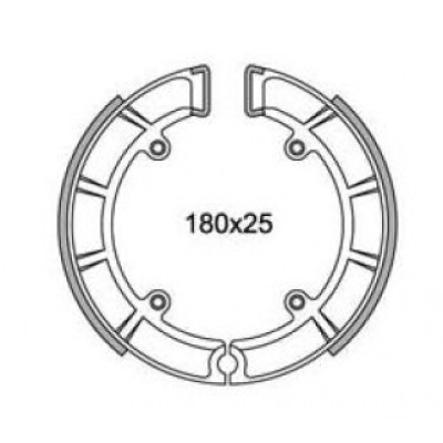 FSB955 Тормозные колодки барабанные MOTO, коробка 2 шт
