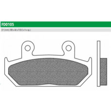 FD0105BT Тормозные колодки для CAGIVA, HONDA (FDB663P) NEWFREN
