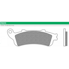 FD0255TS Тормозные колодки дисковые мото ROAD TOURING SINTERED (FDB2075ST) NEWFREN