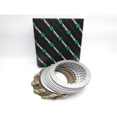 F1907AC Комплект дисков сцепления мото (фрикционные + металлические) (FCS0379/2) NEWFREN