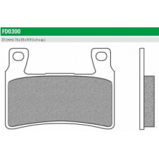 FD0300BT Тормозные колодки дисковые мото ROAD TOURING ORGANIC (FDB2079P FDB2114) NEWFREN