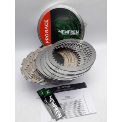 F1333YC Комплект дисков сцепления мото (фрикционные SINTER + металлические) () NEWFREN