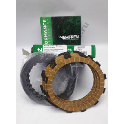 F1470SR Комплект дисков сцепления мото (фрикционные + металлические) (FCS0782/3) NEWFREN