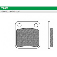 FD0080BD Тормозные колодки для HONDA THREE WHEELERS, KAWASAKI ATV, MOTRON, SUZUKI ATV, YAMAHA ATV.  (FDB250SG) NEWFREN