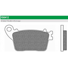 FD0412TS Тормозные колодки дисковые мото ROAD TOURING SINTERED (FDB2221ST) NEWFREN