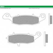 FD0531BT Тормозные колодки дисковые мото ROAD TOURING ORGANIC NEWFREN