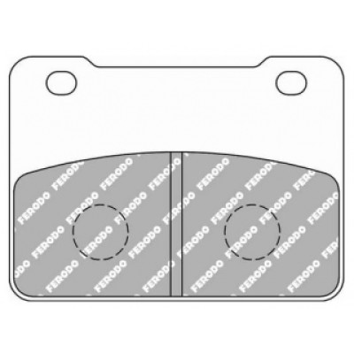 FDB2291EF Тормозные колодки дисковые MOTO, блистер 2 шт