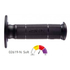 02619-N грипсы 2шт PAIR GRIPS UNITY SLIMLINE, SOFT BLACK Ariete