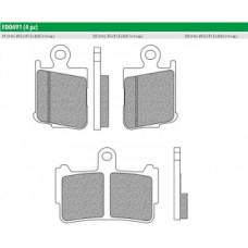 FD0491SP Тормозные колодки дисковые мото ROAD TT Pro SINTERED (FDB2259ST) NEWFREN