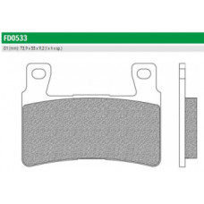 FD0533SH Тормозные колодки дисковые мото ROAD HD SINTER NEWFREN