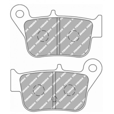 FDB2292EF Тормозные колодки дисковые MOTO, блистер 2 шт