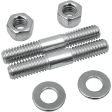 8826-6, Colony Machine, FORK SLIDER BOTTOM CAP STUD, NUT AND WASHER KIT Chrome plated hardware fits lower leg cap Showa & Ka | alt partnumbers: 45998-73 6702 7041+7748W