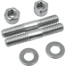8826-6, Colony Machine, FORK SLIDER BOTTOM CAP STUD, NUT AND WASHER KIT Chrome plated hardware fits lower leg cap Showa & Ka | alt partnumbers: 45998-73 6702 7041+7748W 8826-6, Colony Machine, FORK SLIDER BOTTOM CAP STUD, NUT AND WASHER KIT Chrome plated hardware fits lower leg cap Showa & Ka | alt partnumbers: 45998-73 6702 7041+7748W