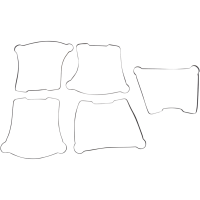 JGI-17633-08-A, Cometic Gaskets, GASKET, ROCKER COVER '08-13 XR1200 | alt partnumbers: 17633-08