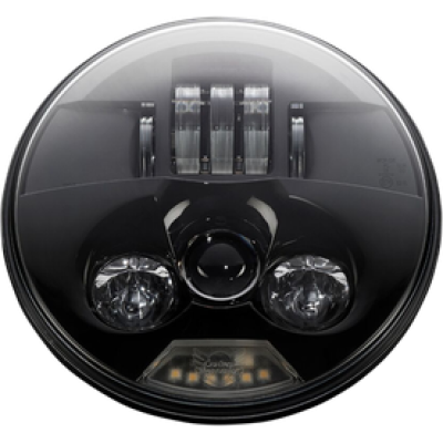 2001-1747, CUSTOM DYNAMICS, PROBEAM 7" HEADLIGHT H-D BLACK | alt partnumbers: PB-7-B