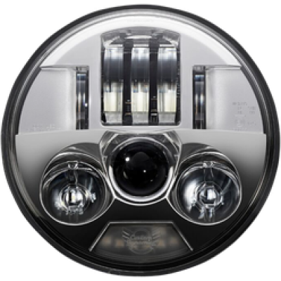 2001-1750, CUSTOM DYNAMICS, PROBEAM 5.75" HEADLIGHT CHROME / H-D INDIAN | alt partnumbers: PB-575-C