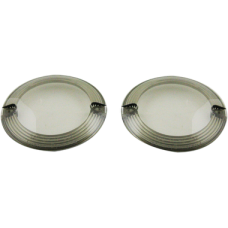 2020-1607, CUSTOM DYNAMICS, LENSES FLAT STYLE TURN SIGNAL FOR HARLEY-DAVIDSON® SMOKE PROBEAM® | alt partnumbers: PB-F-LENS-SMOKE