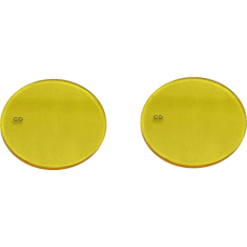 2040-2979, CUSTOM DYNAMICS, ProBEAM® Fog Lamp Yellow Replacement Lens | alt partnumbers: PB-FOG-LENS-Y