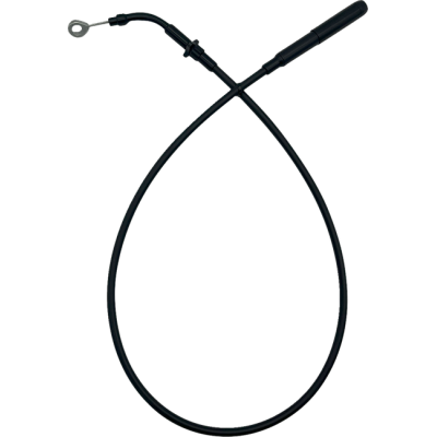 0662-1246, FAT BAGGERS INC., EZ Install Upper Clutch Cable - '21-23 FLHT/FLHX/FLTR (exc '23+ FLHXSE/FLTRXSE) - Black - (+4") for | alt partnumbers: 118004-B