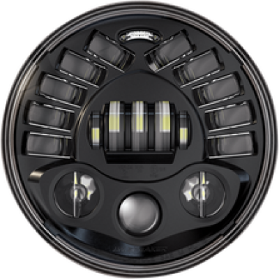 2001-1773, J.W. SPEAKER, HEADLIGHT 8790 ADAPTIVE GEN2 7" BLACK | alt partnumbers: 0555011