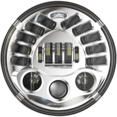 2001-1774, J.W. SPEAKER, HEADLIGHT 8790 ADAPTIVE GEN2 7" CHROME | alt partnumbers: 0555031
