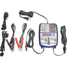 3807-0262, TECMATE, Optimate™ 3 Multi-Battery Charger/Maintainer - 2-Bank | alt partnumbers: TM-451