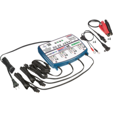 3807-0574, TECMATE, OptiMate™ 2 Duo Bronze Series Battery Charger/Maintainer - 4-Bank | alt partnumbers: TM-575
