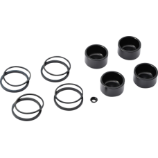 1702-0463, DRAG SPECIALTIES, Caliper rebuild Kit / '08-21 FLH FLT / Seals & Pistons | alt partnumbers: 43027-08