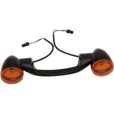 2020-1721, DRAG SPECIALTIES, Bullet Rear Light Bar - MODELS WITH CENTRAL STOP - Black