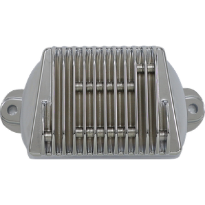 2112-1047, DRAG SPECIALTIES, VOLTAGE REGULATOR FLHT/FLHR/FLHX/FLTR 09-16 /HD FL Trike 45/60Amp CHROME | alt partnumbers: 74505-09