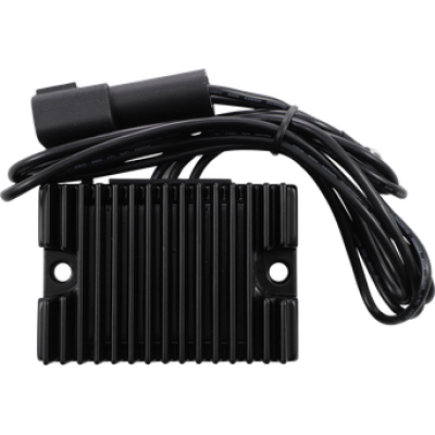 2112-1050, DRAG SPECIALTIES, VOLTAGE REGULATOR FXD/FXDWG 99-03 32Amp BLACK | alt partnumbers: 74518-99A