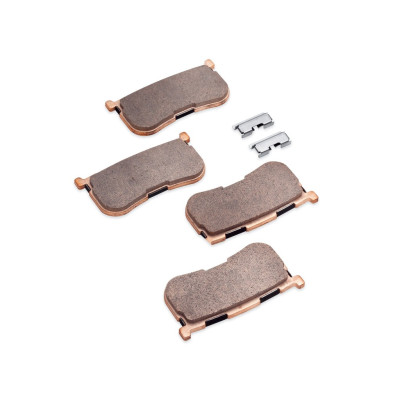 41300033, Harley-Davidson, BRAKE PAD KIT, REAR FLHTCUTG Tri Glide '14-'18 FLRT Freewheeler '15-'18 (SET OF 4)