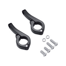 68000142, Harley-Davidson, FOG LAMP ENGINE BAR CLAMP LONG Black