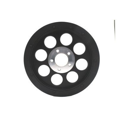 20-0588, vTwin Mfg, SPROCKET ASSEMBLY, REAR, 70T x 1.5" (BLACK) | alt partnumbers: 40217-00