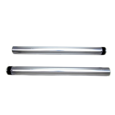 24-1188, vTwin Mfg, FORK PIPE ASSEMBLY W/ #46080-01 SET, HARD CHROME, '14-16 FLx | alt partnumbers: 45500113 46080-01 094631